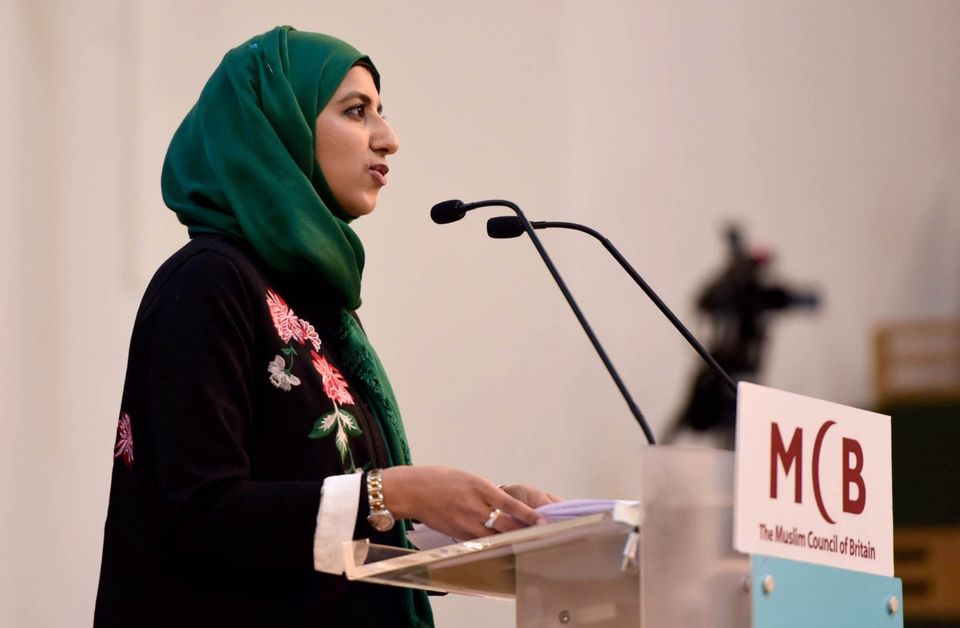 Outgoing secretary-general Zara Mohammed made history when she was chosen to head up the MCB in 2021 (MCB/PA)