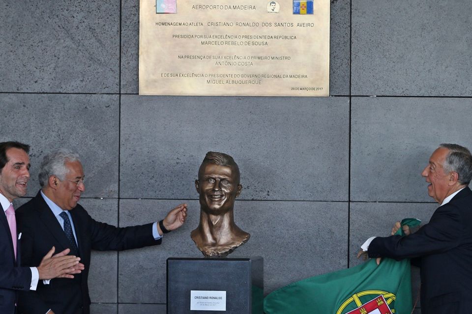 Cristiano Ronaldo is happy with bronze bust, says sculptor