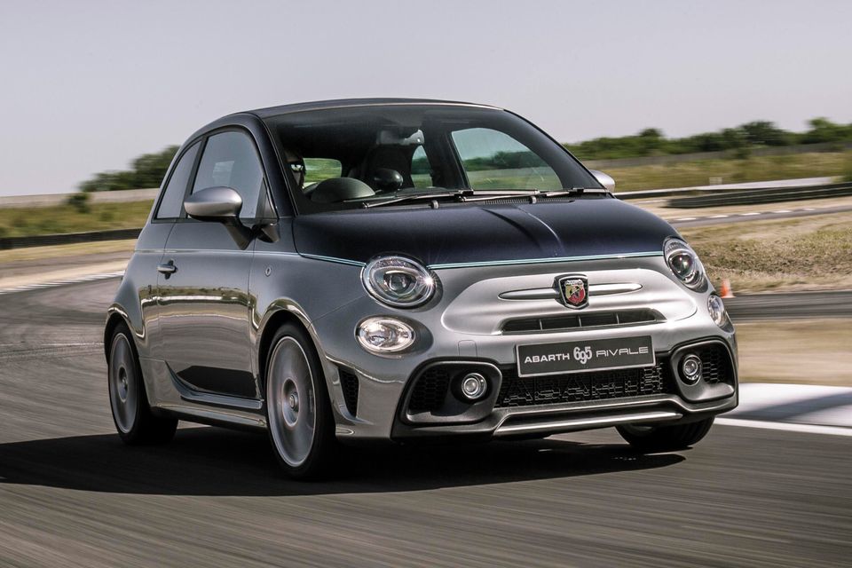 This is the new Abarth 595 hot hatchback