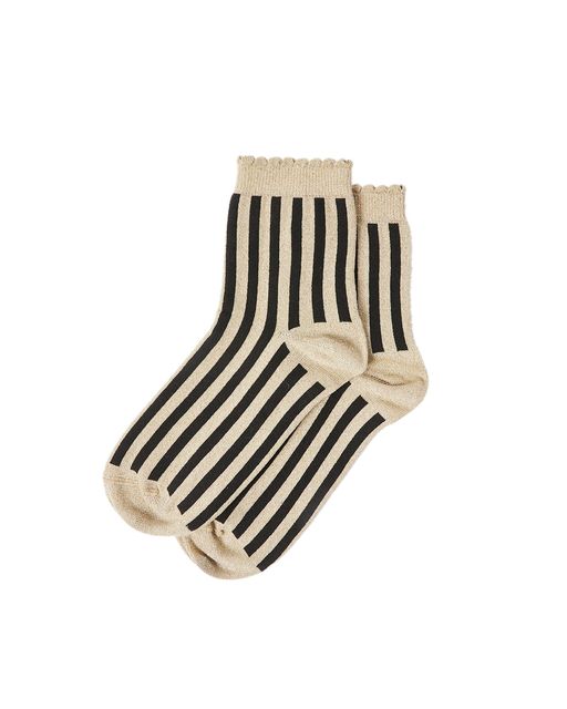 Black And Gold Striped Socks, £7.50, Oliver Bonas 