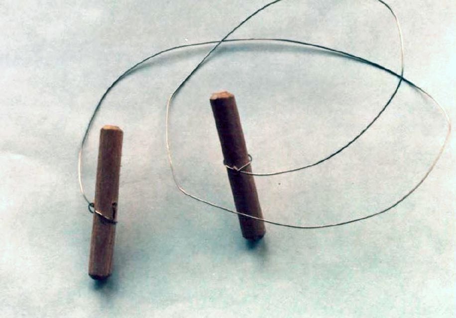 A replica of the cheesewire which was used during an attack on George Murdoch (Police Scotland/PA)