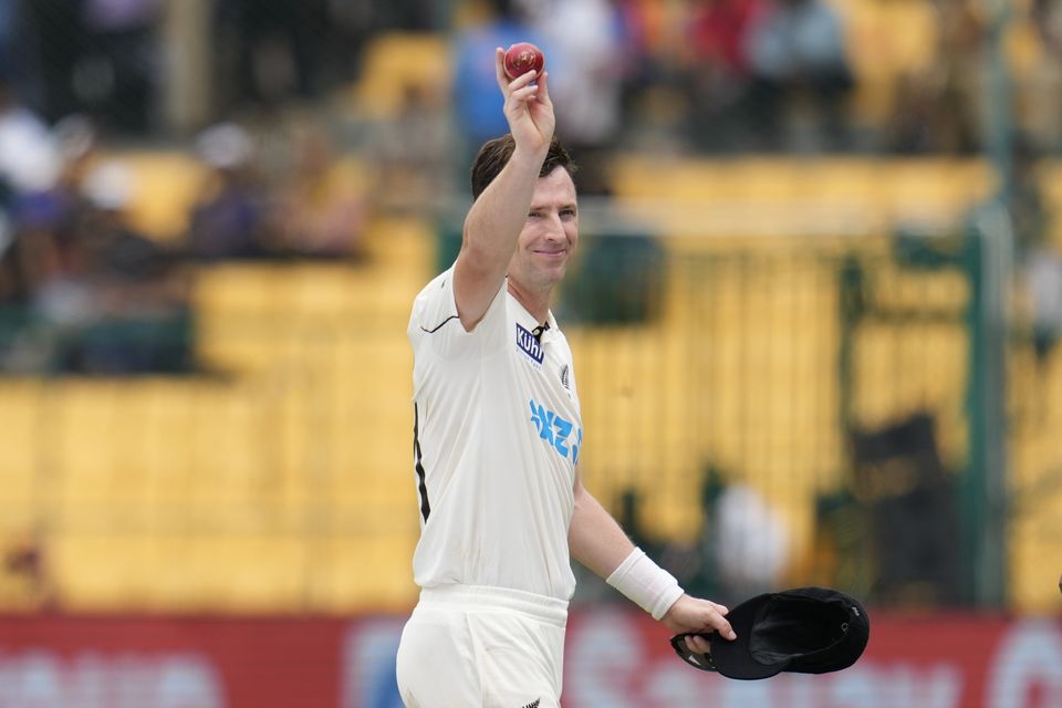 Matt Henry starred for New Zealand (Aijaz Rahi/AP)