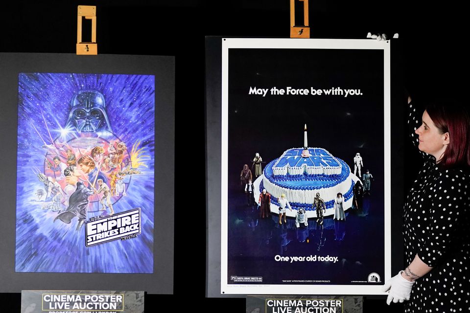 Star wars best sale movie memorabilia