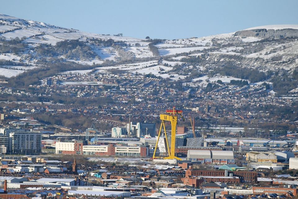 Press Eye Belfast - Northern Ireland 10th December 2017

A view of Belfast from the Castlereigh Hills as snow continues to lie across Northern Ireland.

Picture by Jonathan Porter/PressEye.com