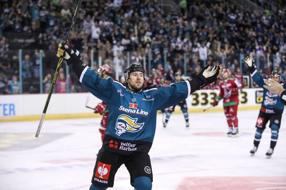Belfast Giants have re-signed Scott Conway