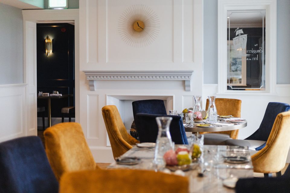 The hotel's restaurant is run by executive head chef Simon Turner