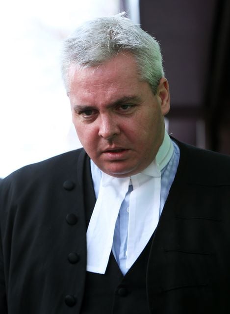 Defence barrister Remy Farrell (Brian Lawless/PA)