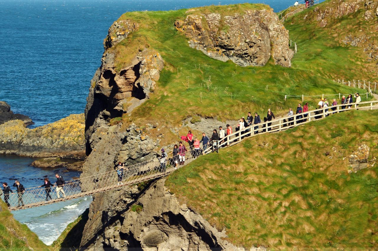Two tourists injured at popular north Antrim coast attractions