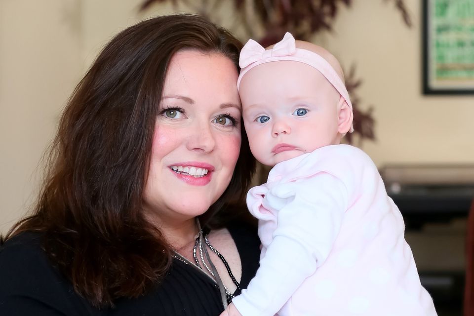 Kerry McLean with her daughter Eve