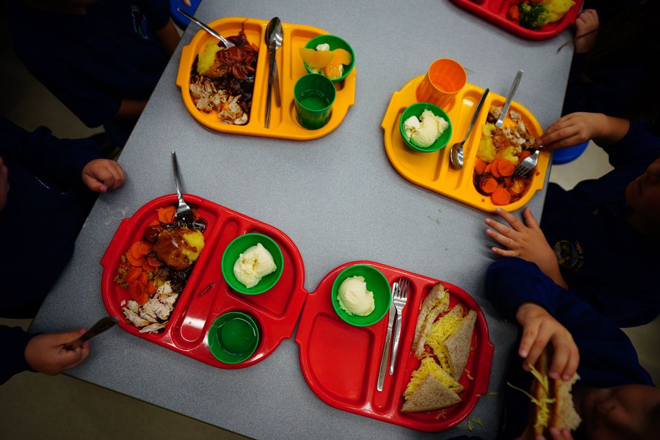 The Scottish Government is yet to meet a previous commitment to provide free school meals for all primary pupils (Ben Birchall/PA)