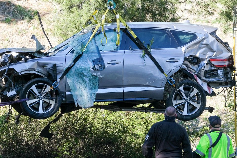 Tiger Woods Driving At Twice The Speed Limit Before LA Crash ...