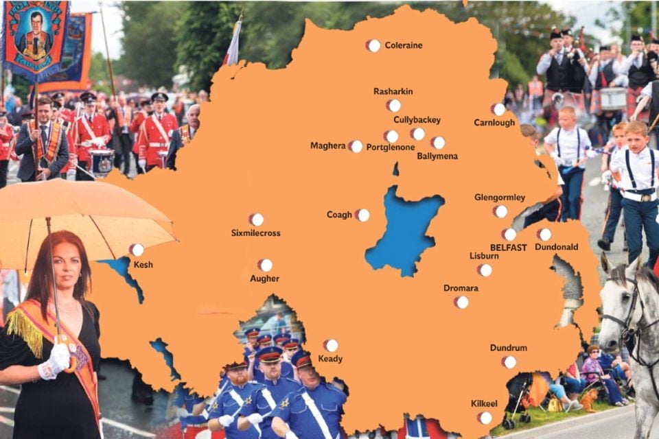 Twelfth of July 2025: Parade locations and full details of ...