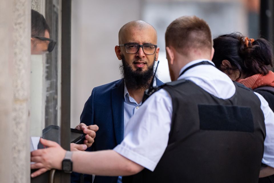 Majid Novsarka is charged with encouragement of terrorism and supporting a proscribed organisation (Aaron Chown/PA)