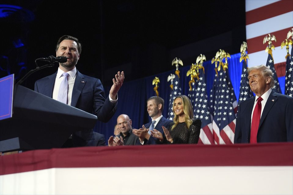 Vice president-elect JD Vance (Evan Vucci/AP)