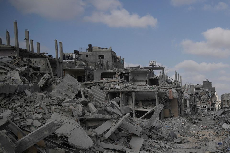 At least 30 were killed in a strike on a hospital in northern Gaza (File/Leo Correa/AP)