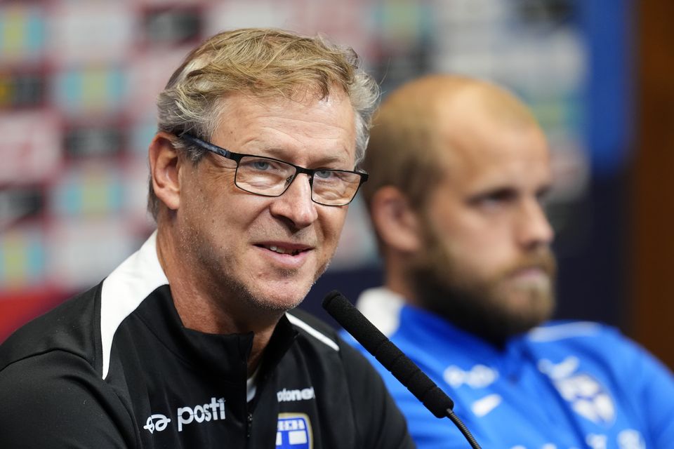 Finland boss Markku Kanerva finds himself under pressure after a difficult run of results (Nick Potts/PA)