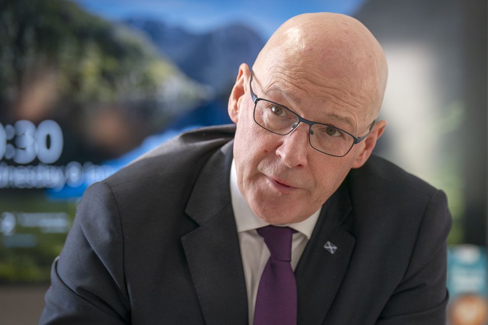 First Minister John Swinney expressed his condolences to the family (Jane Barlow/PA)