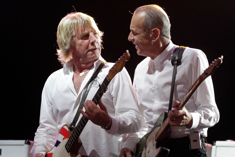 The late Rick Parfitt and Rossi (Photo by Brill/ullstein bild via Getty Images)