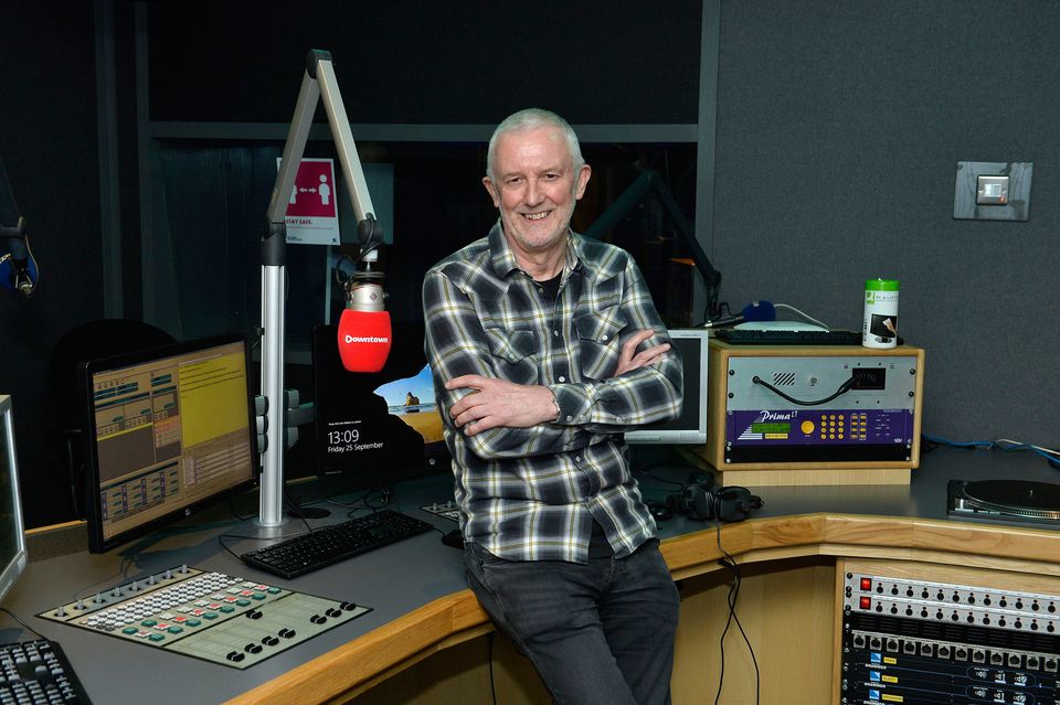 John Rosborough at the studios of Cool FM and Downtown. Picture: Stephen Hamilton