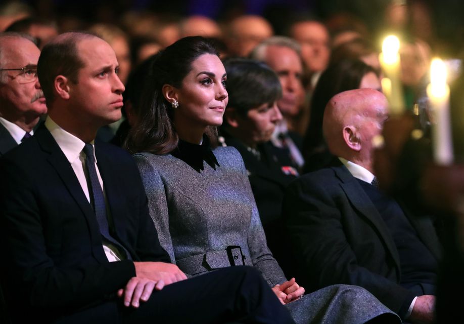 William and Kate will attend the remembrance service together, as they did in 2020 (Chris Jackson/PA Archive)