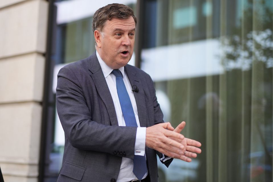 Shadow work and pensions secretary Mel Stride pointed to Labour research from 2017 which suggested almost 4,000 pensioners would die as a result of the policy (Jordan Pettitt/PA)