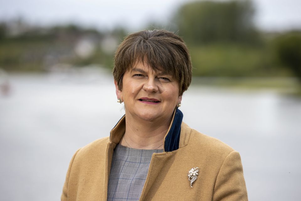 Baroness Arlene Foster, former first minister of Northern Ireland and former leader of the DUP (Liam McBurney/PA)