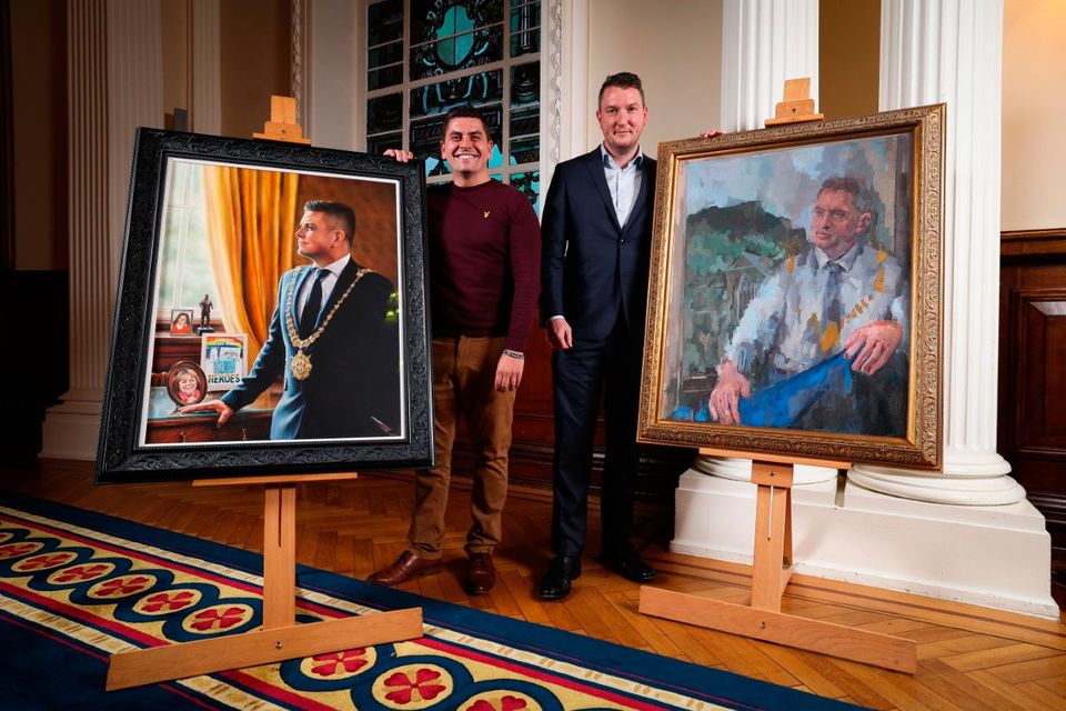 Portrait of former Belfast Lord Mayor Danny Baker branded ‘disgraceful