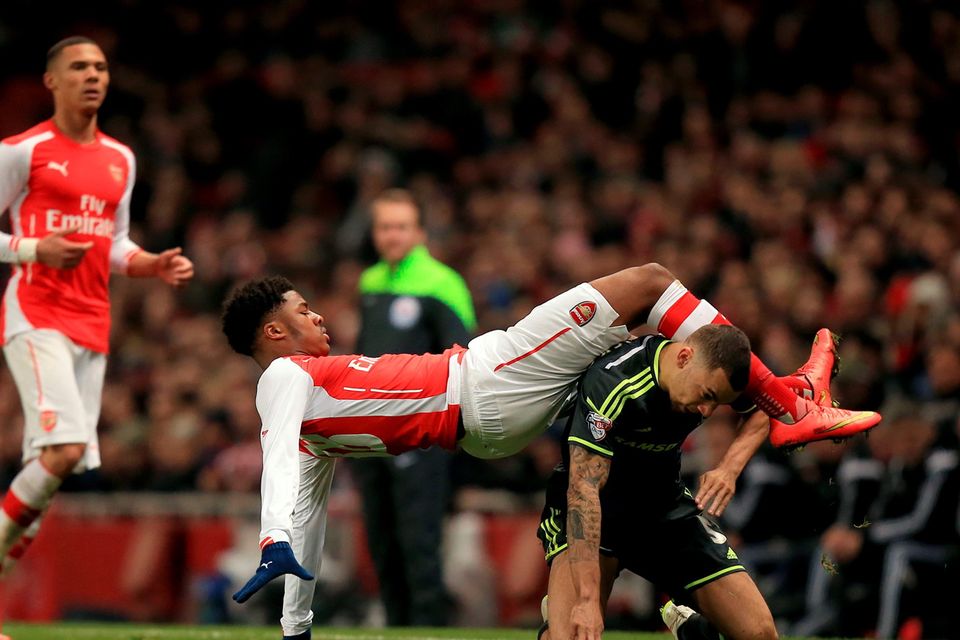 Soccer fa cup fifth round arsenal v middlesbrough emirates stadium