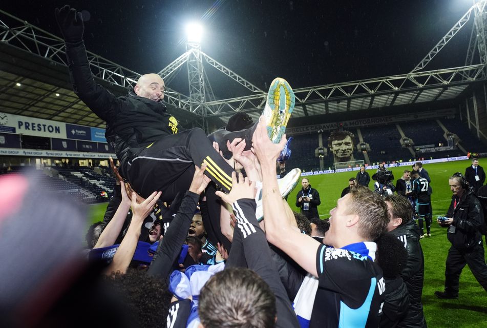 Enzo Maresca led Leicester into the Premier League last season before joining Chelsea over the summer (Nick Potts/PA)