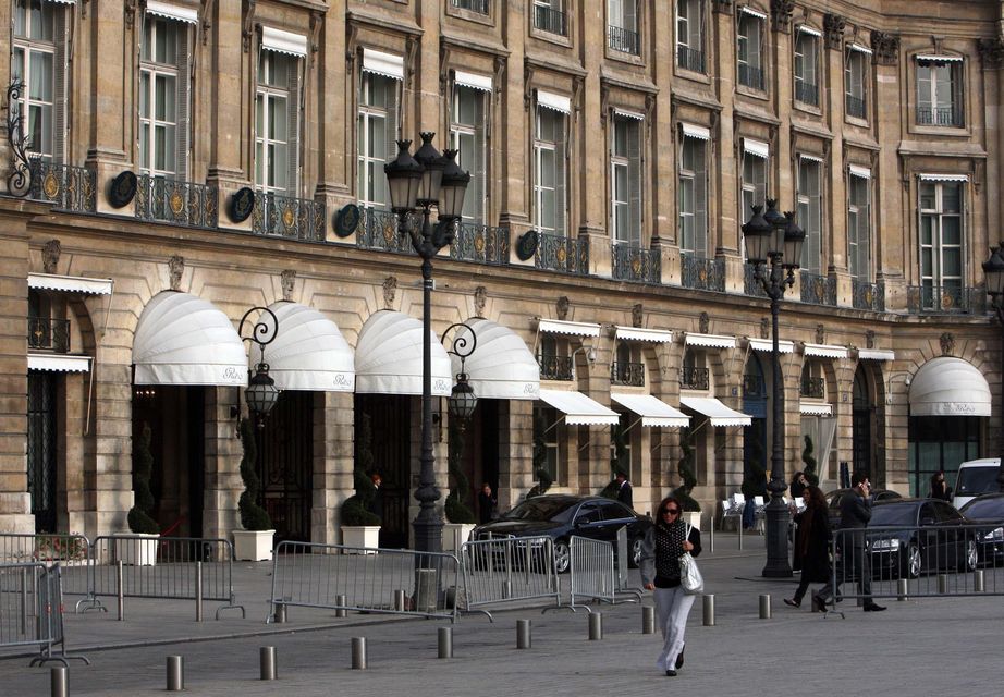 The Ritz Hotel in Paris (Chris Radburn/PA)