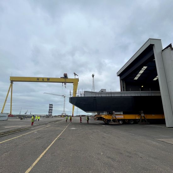 Belfast h & 2025 m ship builder