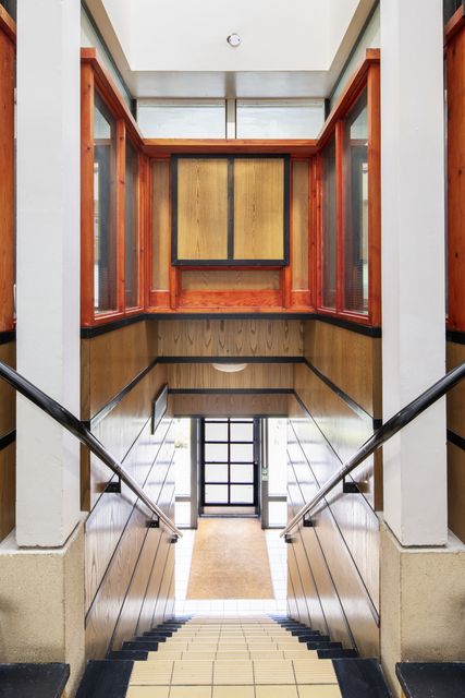 An interior view of New Court at Cambridge’s Fitzwilliam College (Historic England Archive/PA)