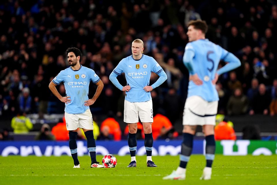 Manchester City have endured a frustrating campaign (Mike Egerton/PA)