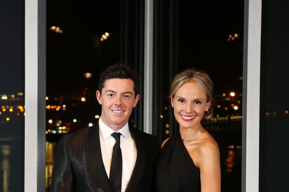 Rory McIlroy with and Erica Stoll