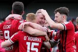 thumbnail: Crusaders striker Jordan Owens claimed the vital goal that secured his team's place in European competition