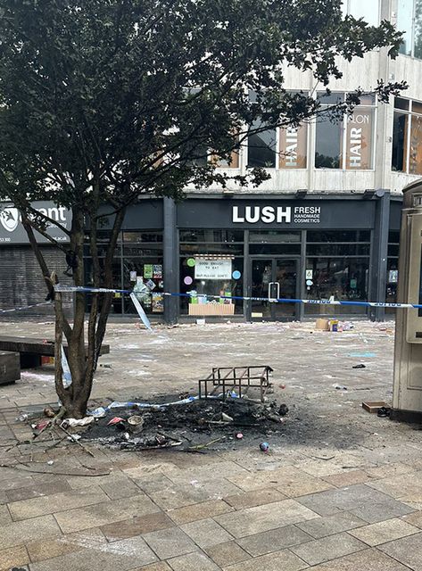 The Lush store in Hull (Olly Burdett/PA)