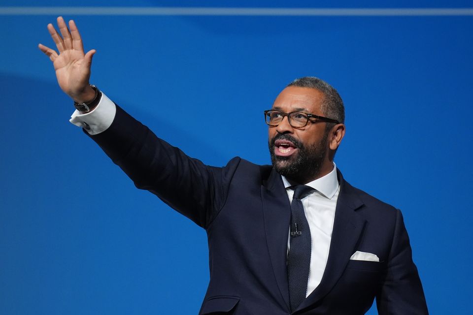 Conservative MP and former foreign secretary James Cleverly said he would not have agreed to the terms accepted by the Government (Jacob King/PA)