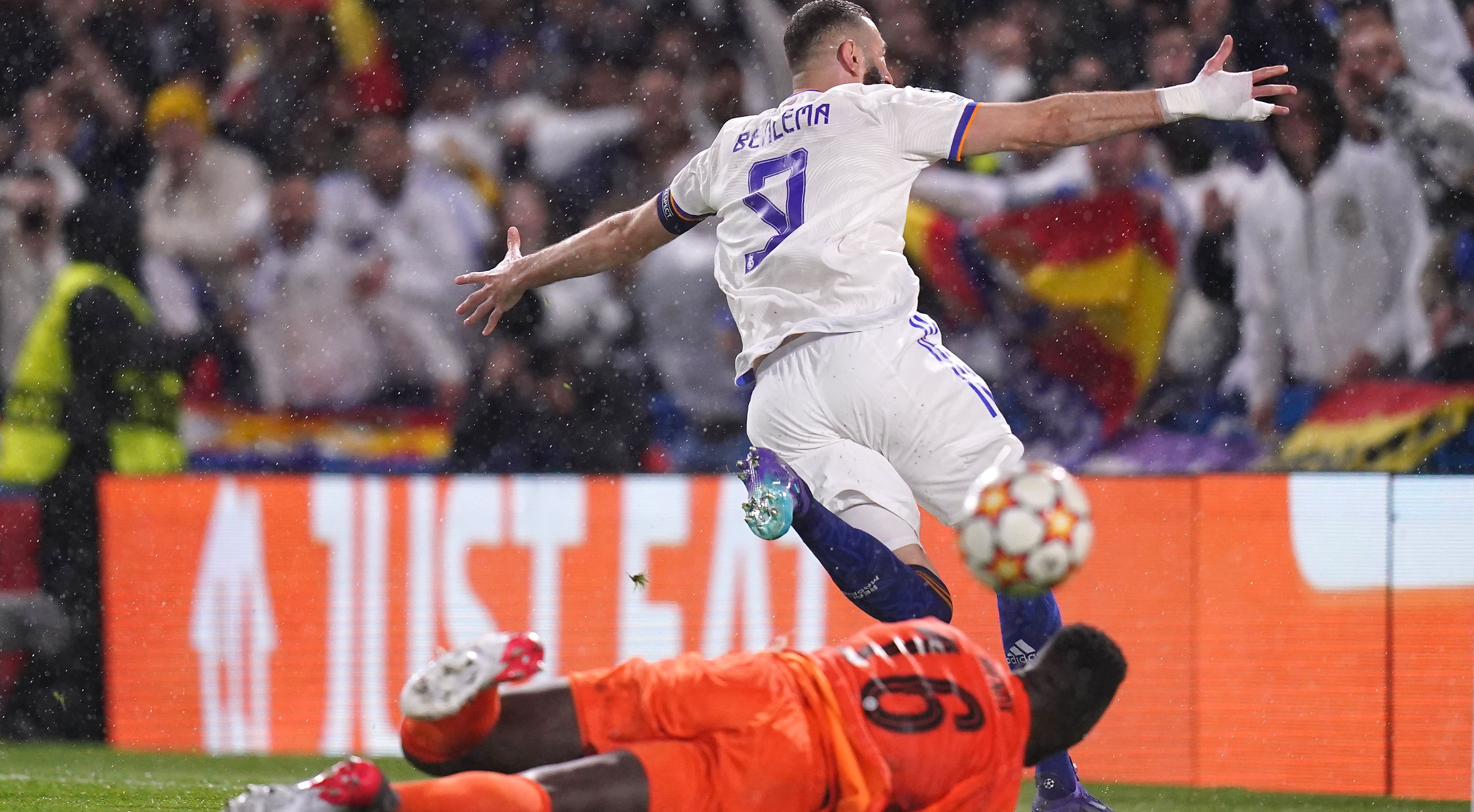 Karim Benzema Madrid Chelsea Champions League 