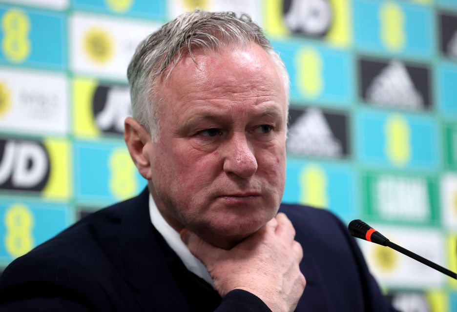 Michael O’Neill is hoping for better fortunes for his Northern Ireland side after a 1-0 defeat to Bulgaria last month (Liam McBurney/PA)