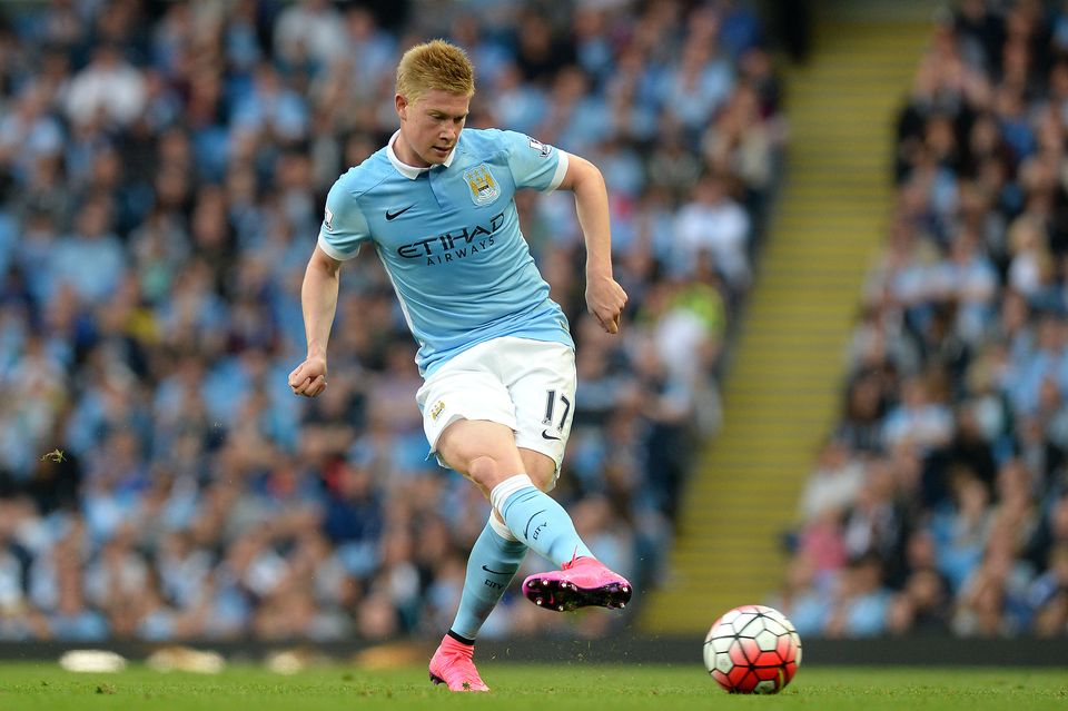 De Bruyne joined City in 2015 (Martin Rickett/PA)