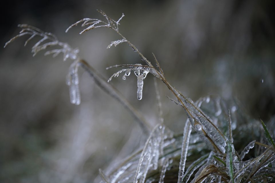 Ice warning expected to be issued across Ireland on Monday night (Niall Carson/PA)