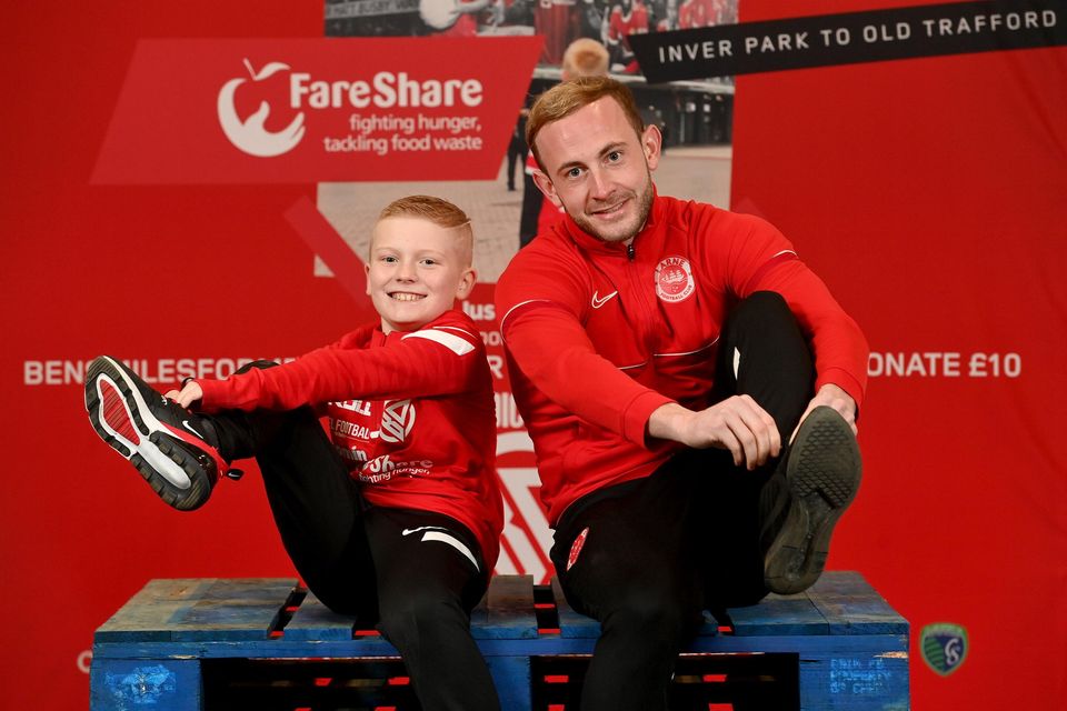 Young NI schoolboy backed by Marcus Rashford as he prepares to walk form  Larne to Manchester in aid of food poverty charity | BelfastTelegraph.co.uk