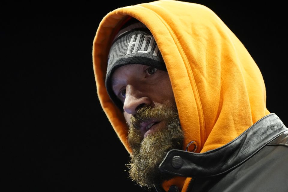 Tyson Fury’s beard is a bone of contention for Oleksandr Usyk’s camp (Nick Potts/PA)