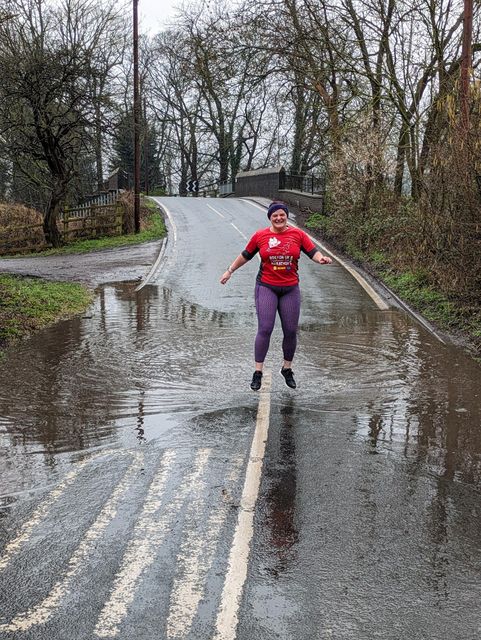 Mrs Field said running allows her to ‘get out and be me’ (Handout/PA)