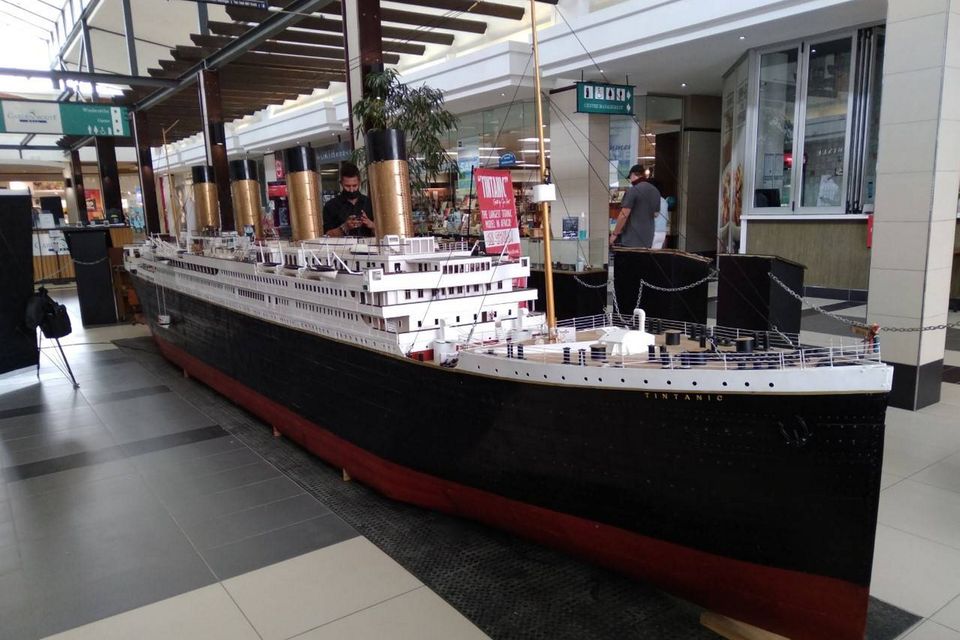 One of the world's largest Titanic replicas will be docking in Belfast |  