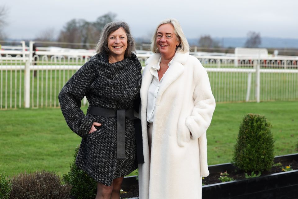 Alison Heenan and Judith McBride pictured at Down Royal. Photo by Kelvin Boyes / Press Eye.