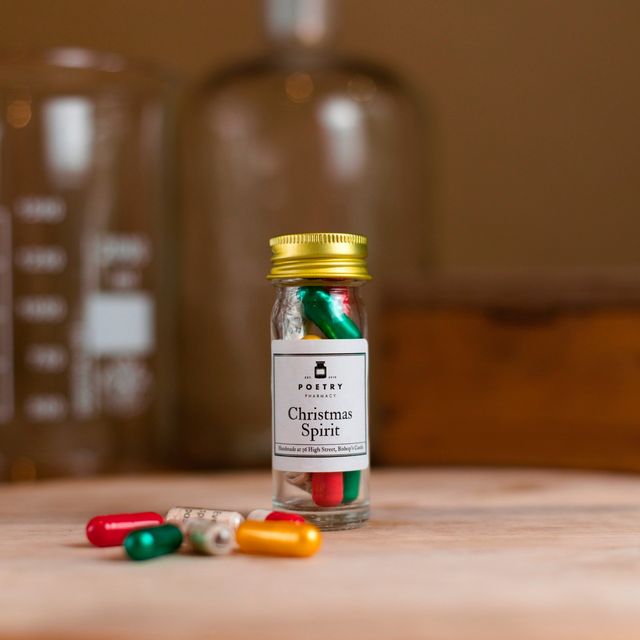 Poetry Pharmacy Christmas Spirit Pills, £13.95