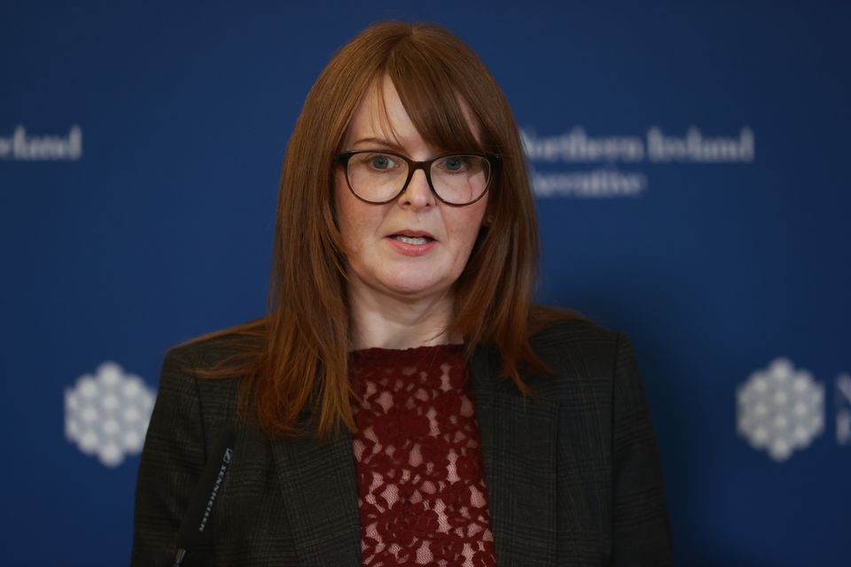 Stormont Economy Minister Caoimhe Archibald highlighted the long-term challenges in the labour market (Liam McBurney/PA)