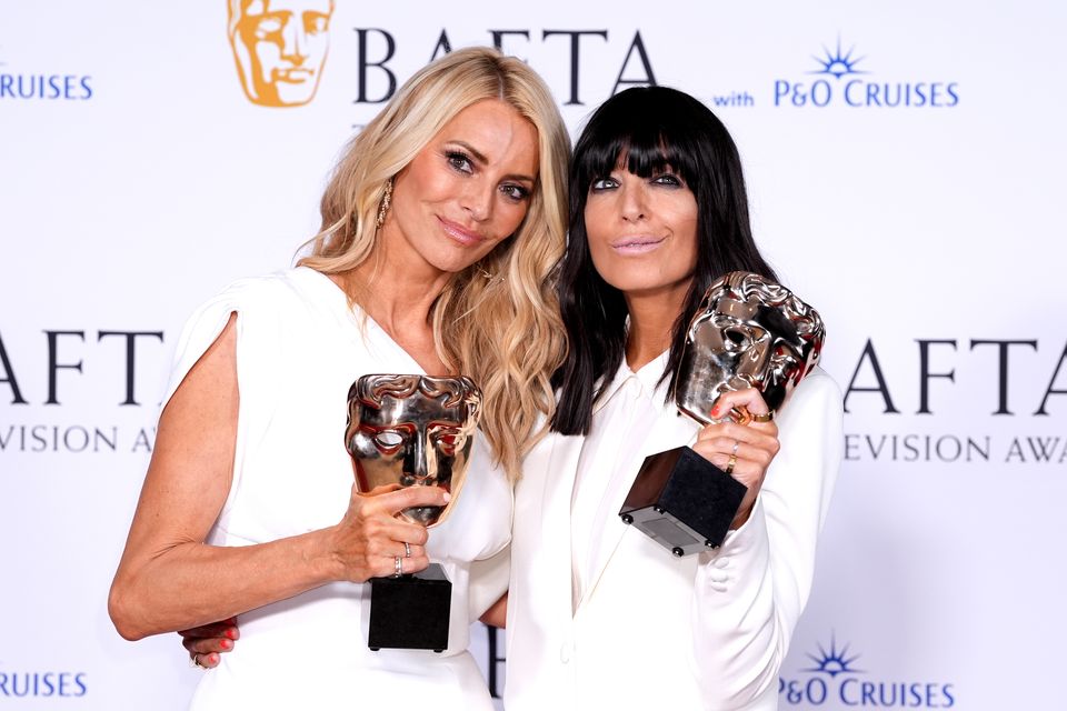 Tess Daly and Claudia Winkleman (Ian West/PA)