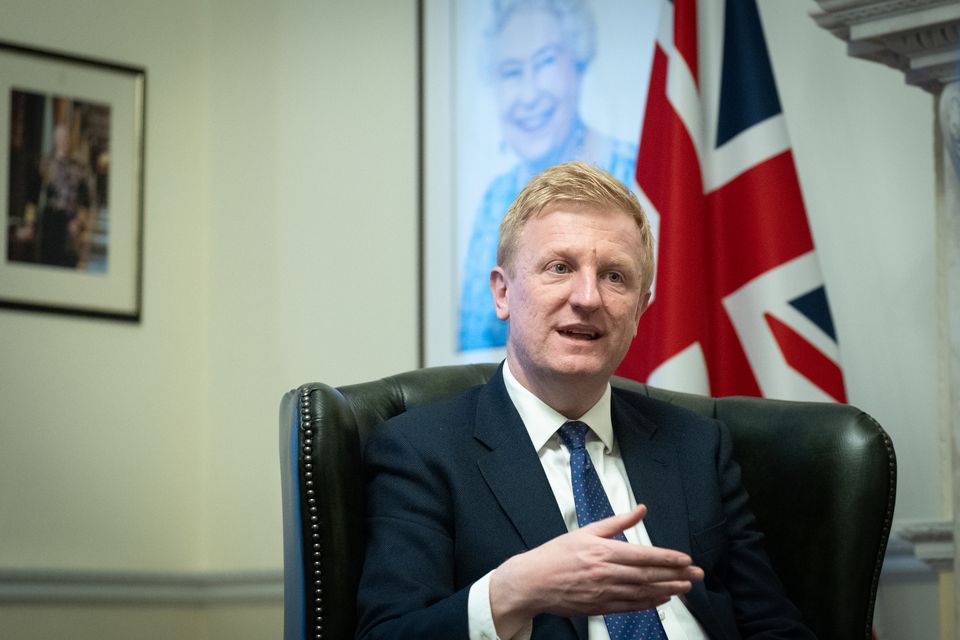 Deputy Prime Minister Oliver Dowden in March formally blamed Beijing for an attack on the Electoral Commission which exposed the personal data of 40 million voters (Stefan Rousseau/PA)